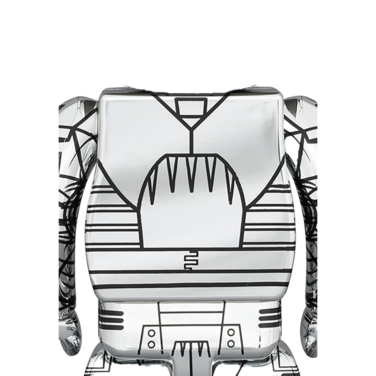 BE@RBRICK SHADOW MOON (Ver.HAJIME SORAYAMA) 400％