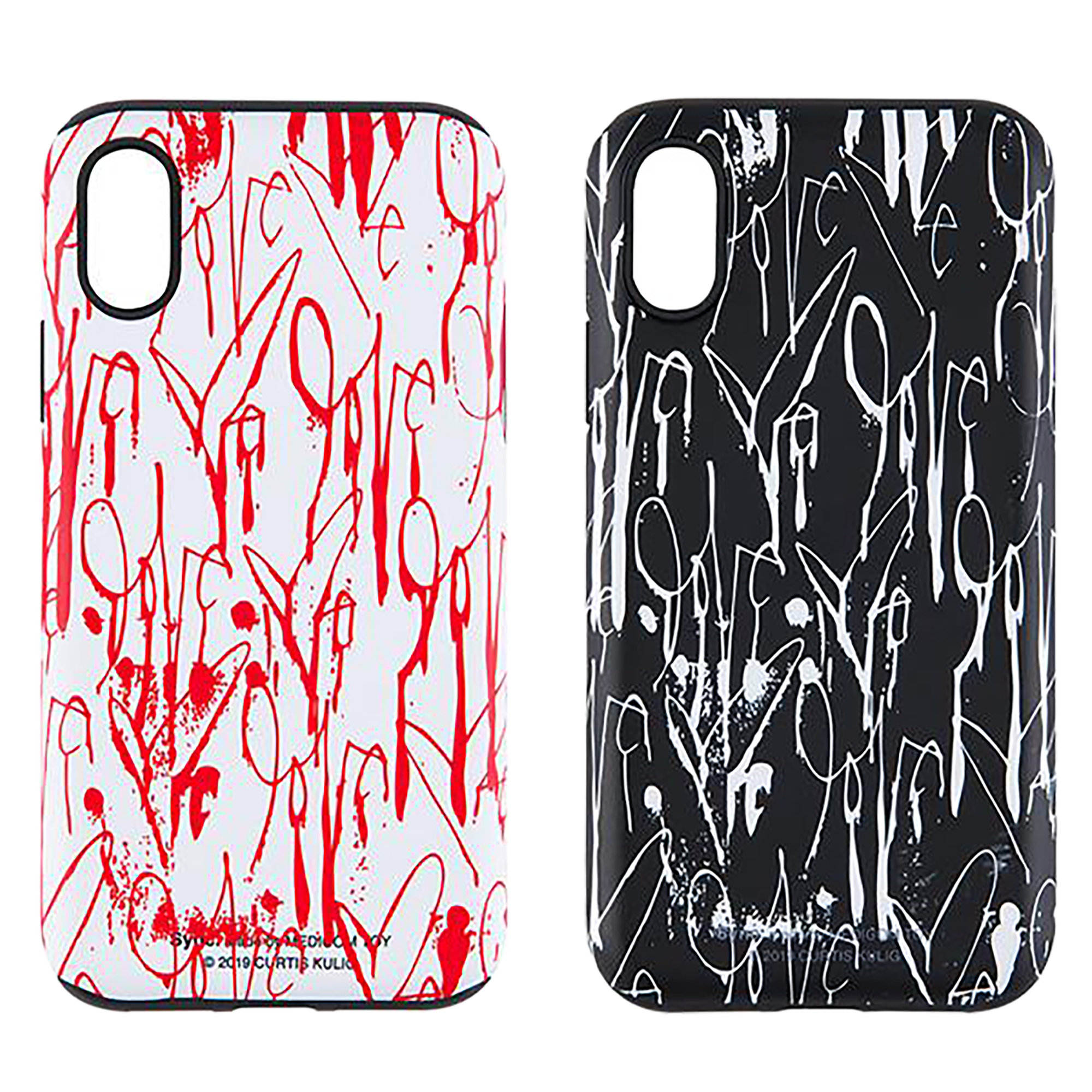 Curtis Kulig iPhone CASE for XS "ALL OVER"