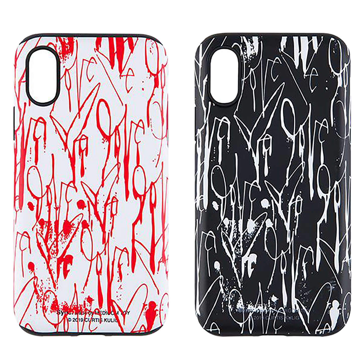 Curtis Kulig iPhone CASE for XS "ALL OVER"