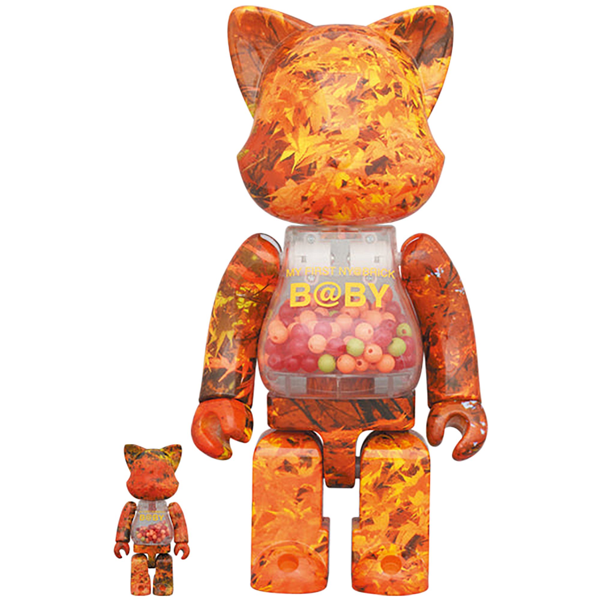 MY FIRST NY@BRICK 100％ & 400％ AUTUMN LEAVES Ver.