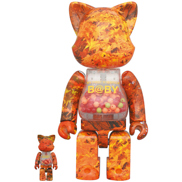 MY FIRST NY@BRICK 100％ & 400％ AUTUMN LEAVES Ver. | MEDICOM TOY