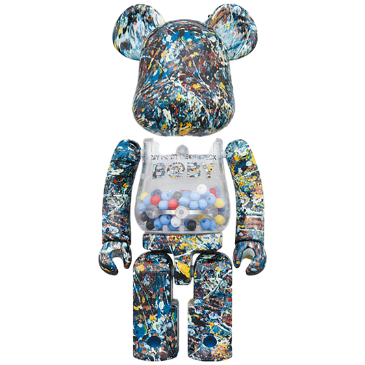 超合金 MY FIRST BE@RBRICK Jackson Pollock Studio Ver.