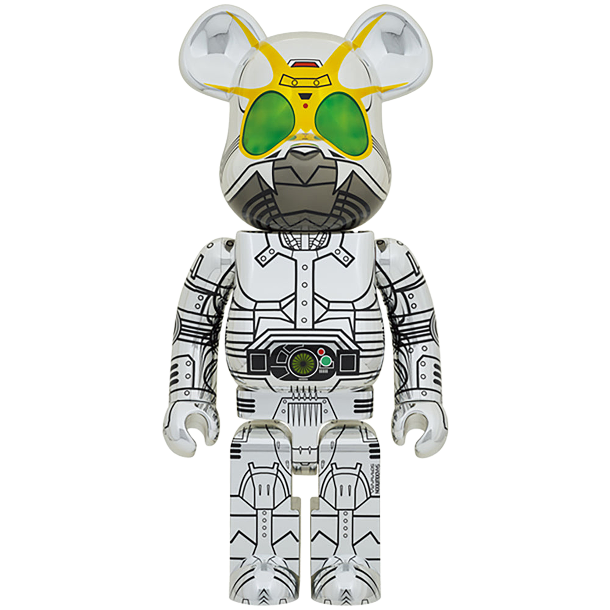 BE@RBRICK SHADOW MOON (Ver.HAJIME SORAYAMA) 1000％
