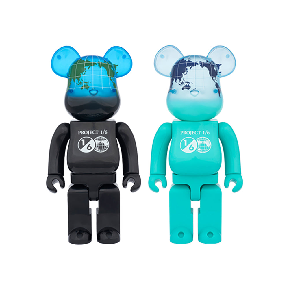 BE@RBRICK EARTH 400％（COSMIC BLACK/OCEAN BLUE）_0