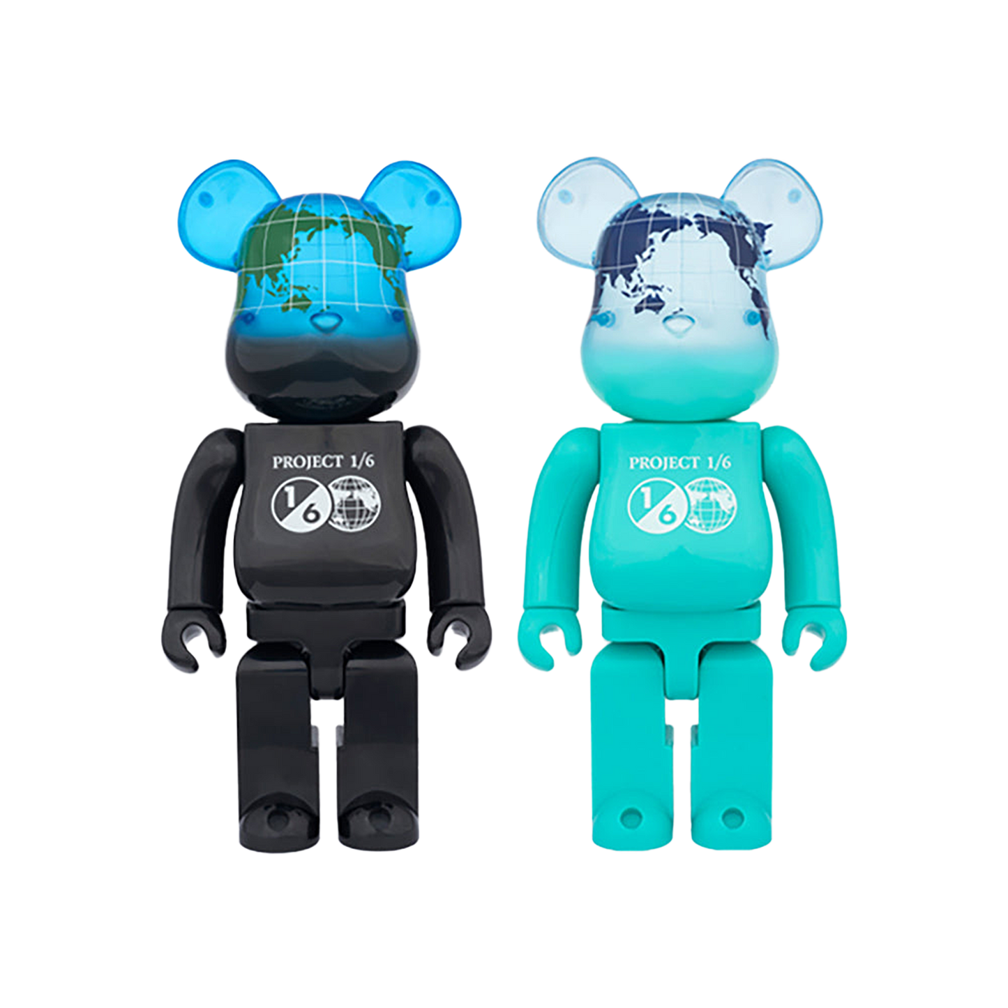 BE@RBRICK EARTH 400％（COSMIC BLACK/OCEAN BLUE）