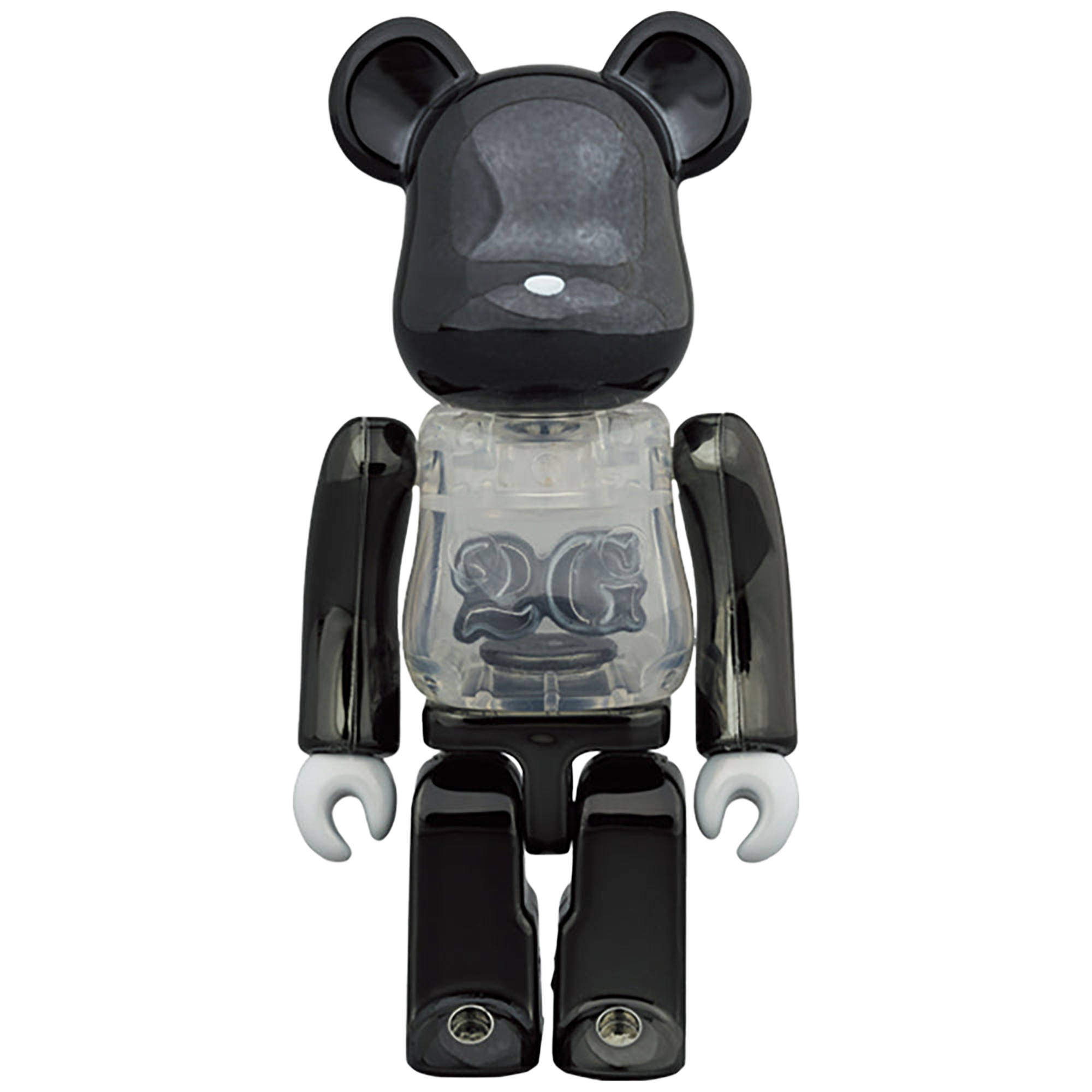 BE@RBRICK 2G BLACK CHROME 100％ & 400％