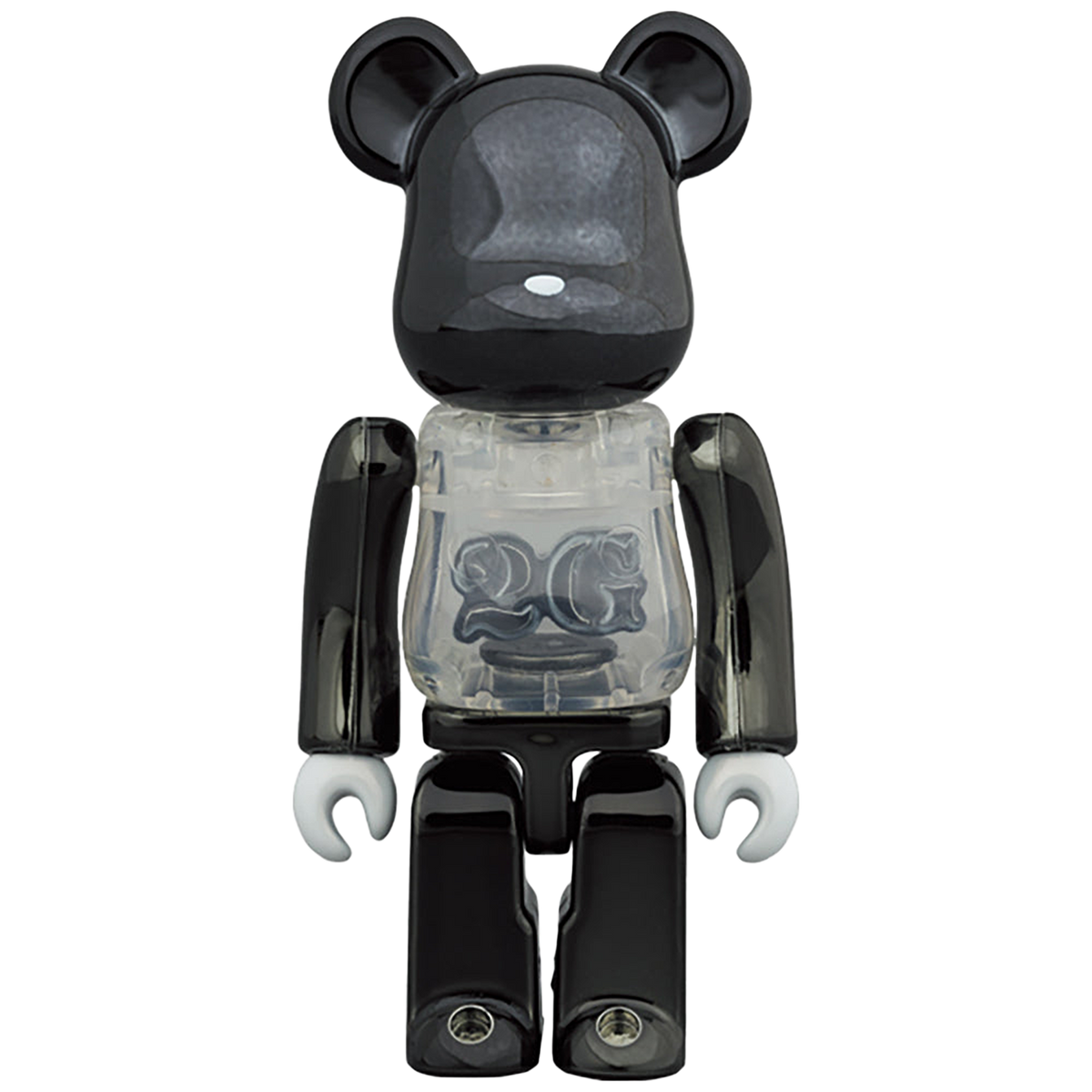 BE@RBRICK 2G BLACK CHROME 100％ & 400％