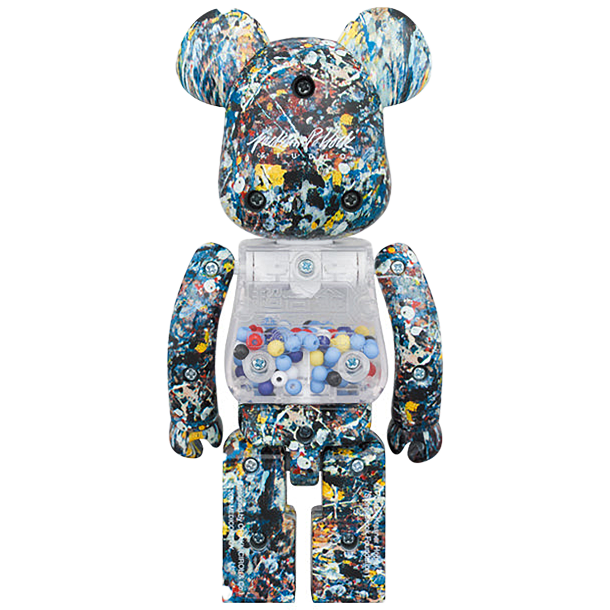 超合金 MY FIRST BE@RBRICK Jackson Pollock Studio Ver.