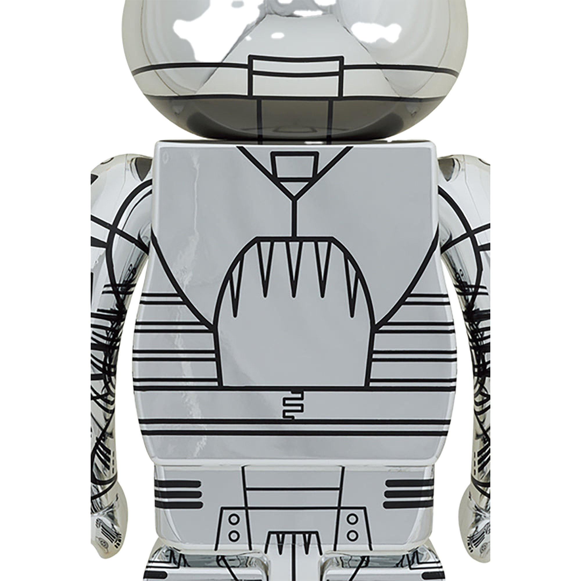 BE@RBRICK SHADOW MOON (Ver.HAJIME SORAYAMA) 1000％