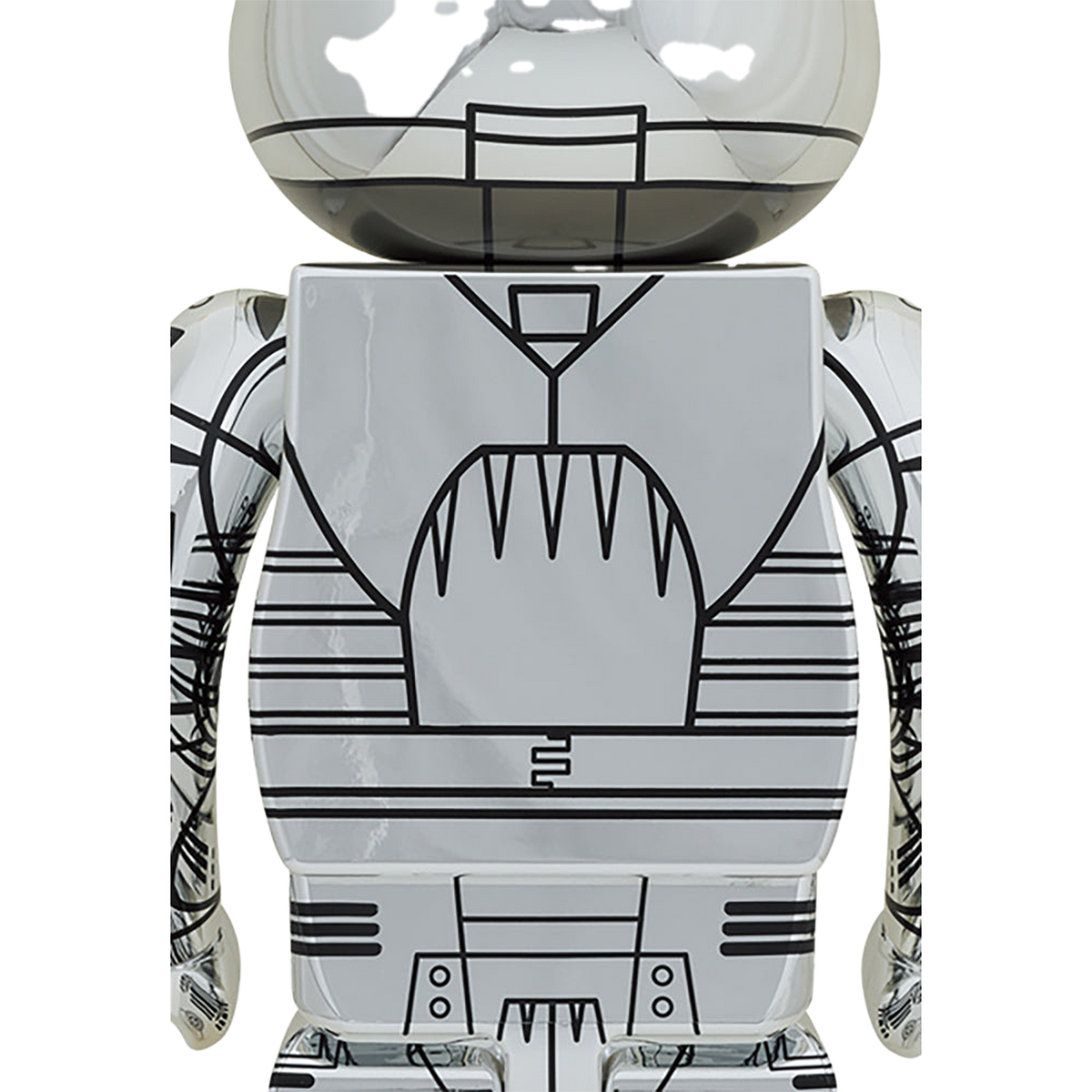 BE@RBRICK SHADOW MOON (Ver.HAJIME SORAYAMA) 1000％