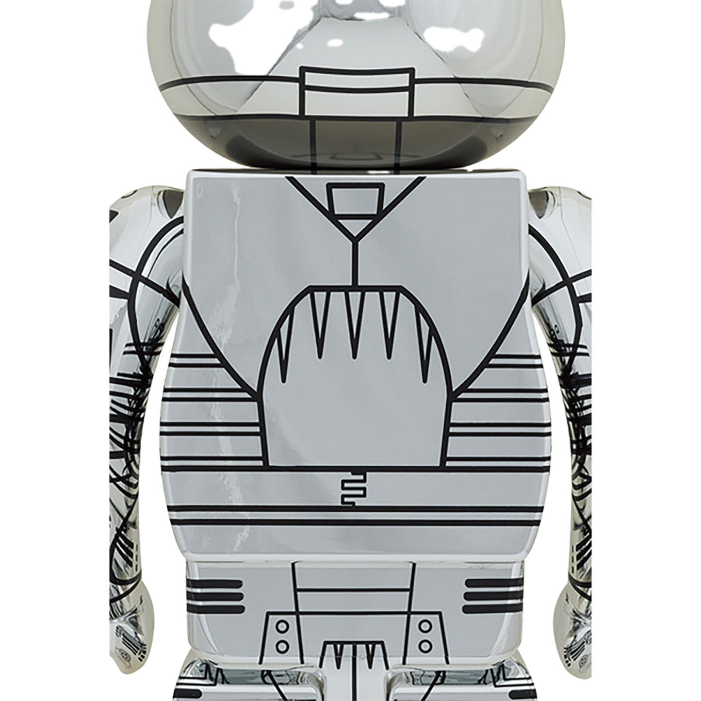 BE@RBRICK SHADOW MOON (Ver.HAJIME SORAYAMA) 1000％