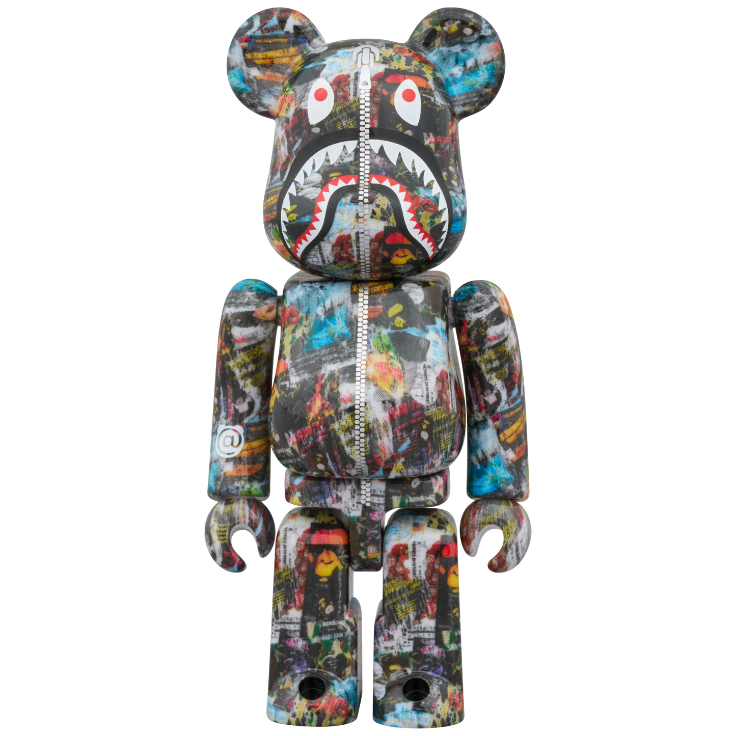 BE@RBRICK BAPE(R) LEGACY CAMO SHARK GRAY／RED／NAVY 100％ & 400％ 3 PCS SET
