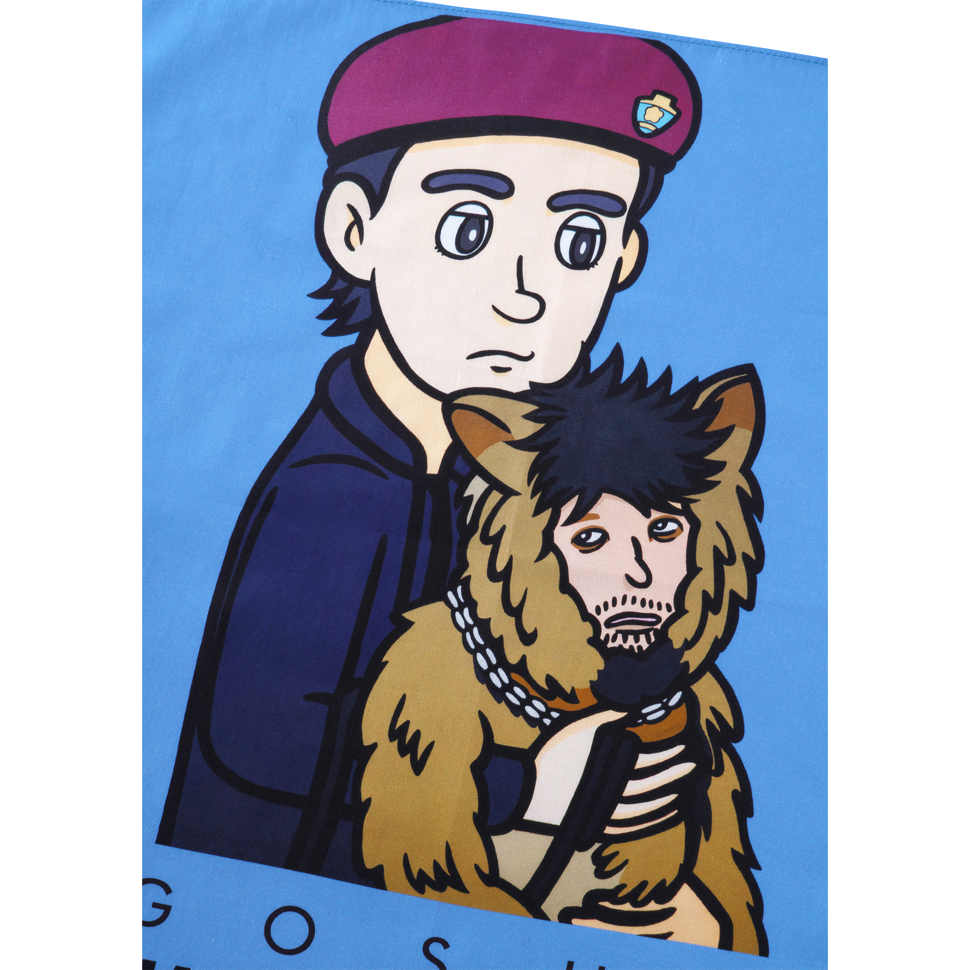 MLE HASHIZUME YUYA × “Oliver the Dog, (GOSH!!) This Bastard” MOVIE BANDANA "Ippei & Oliver"