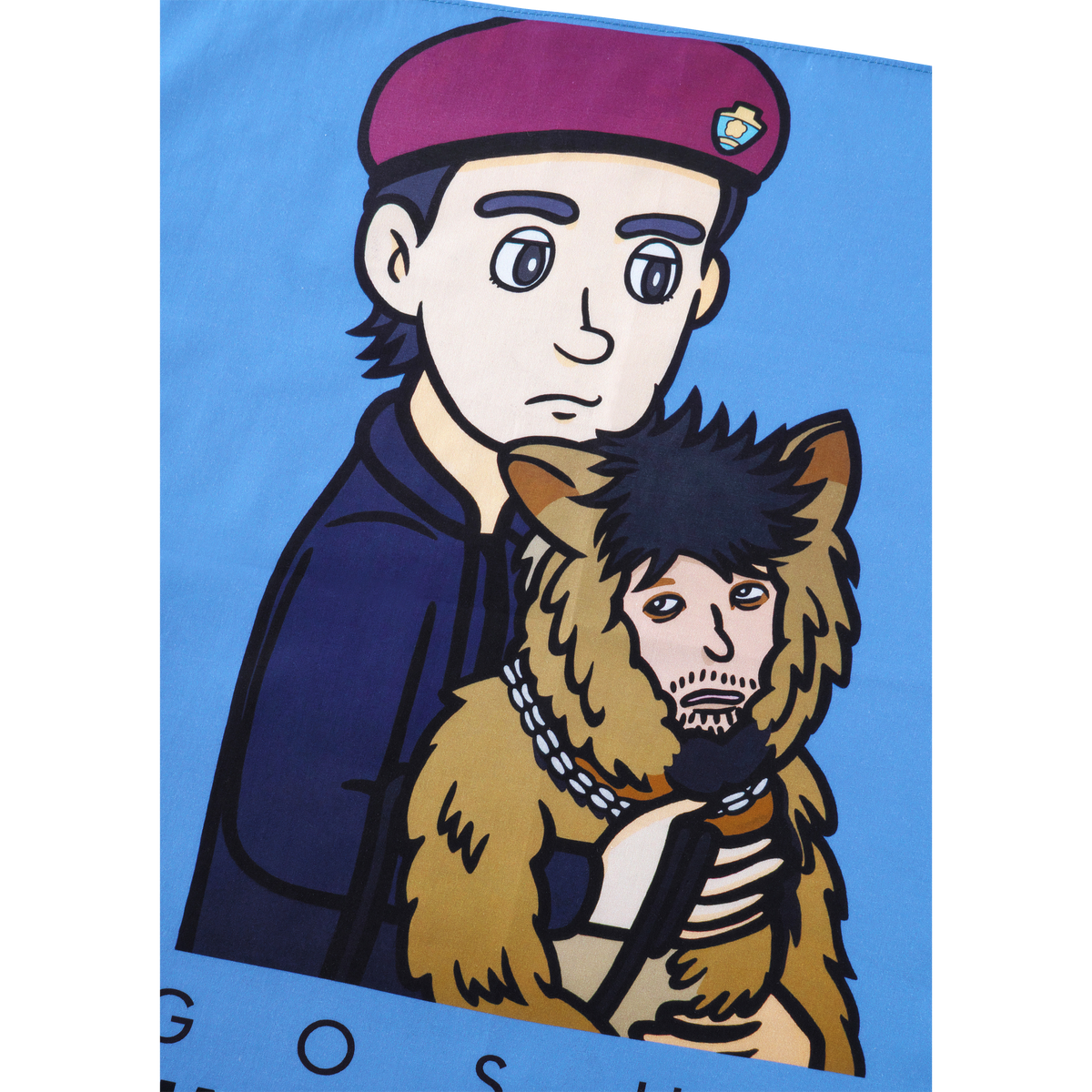 MLE HASHIZUME YUYA × “Oliver the Dog, (GOSH!!) This Bastard” MOVIE BANDANA "Ippei & Oliver"