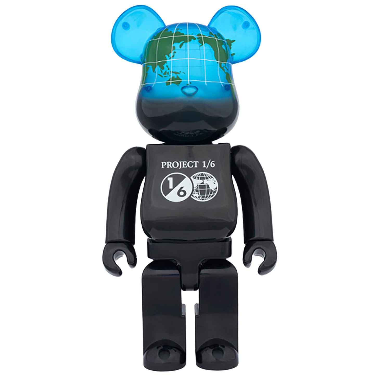 BE@RBRICK EARTH 400％（COSMIC BLACK/OCEAN BLUE）
