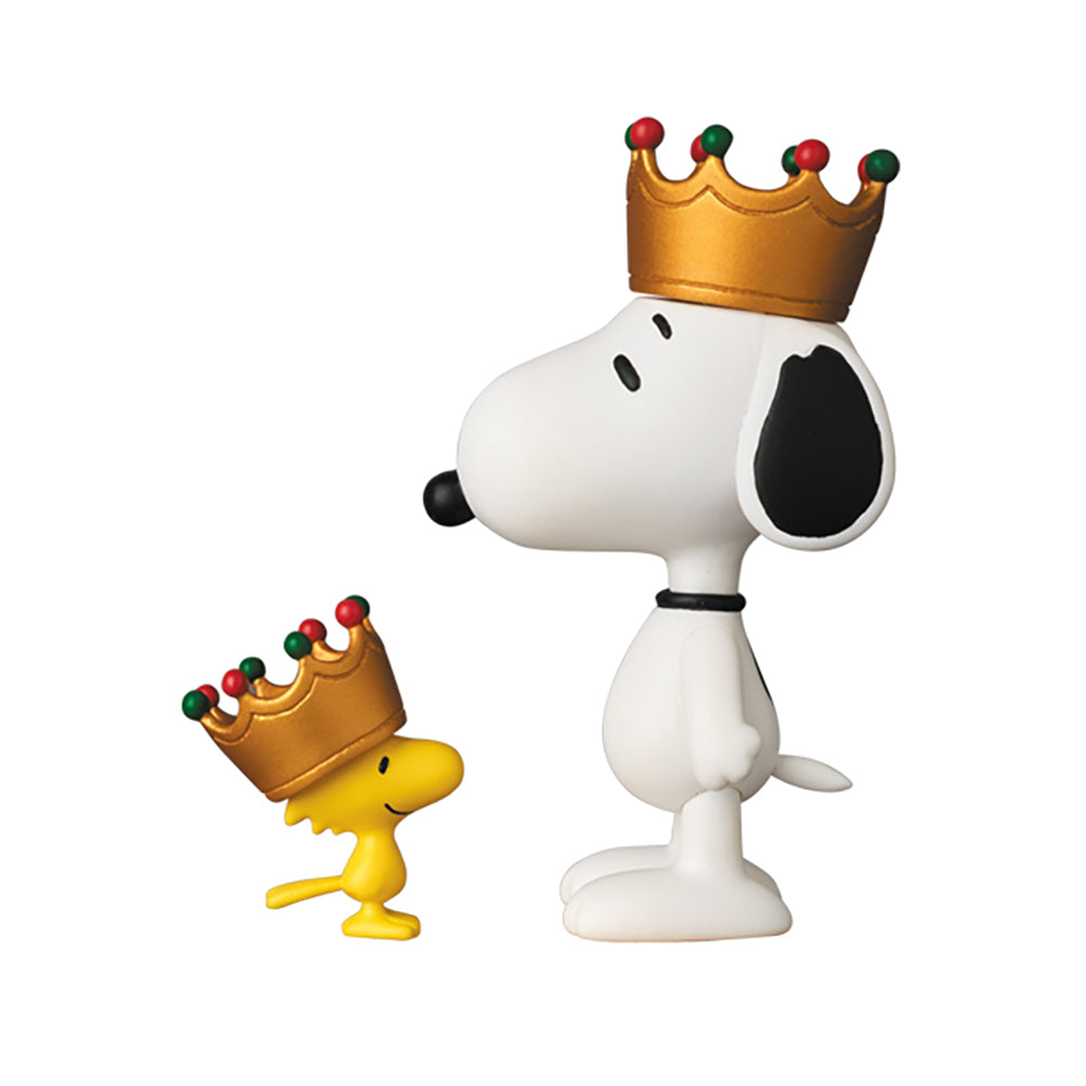 UDF PEANUTS シリーズ6 CROWN SNOOPY & WOODSTOCK_0