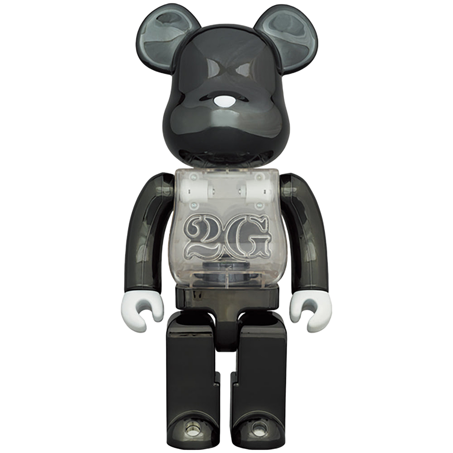 BE@RBRICK 2G BLACK CHROME 100％ & 400％
