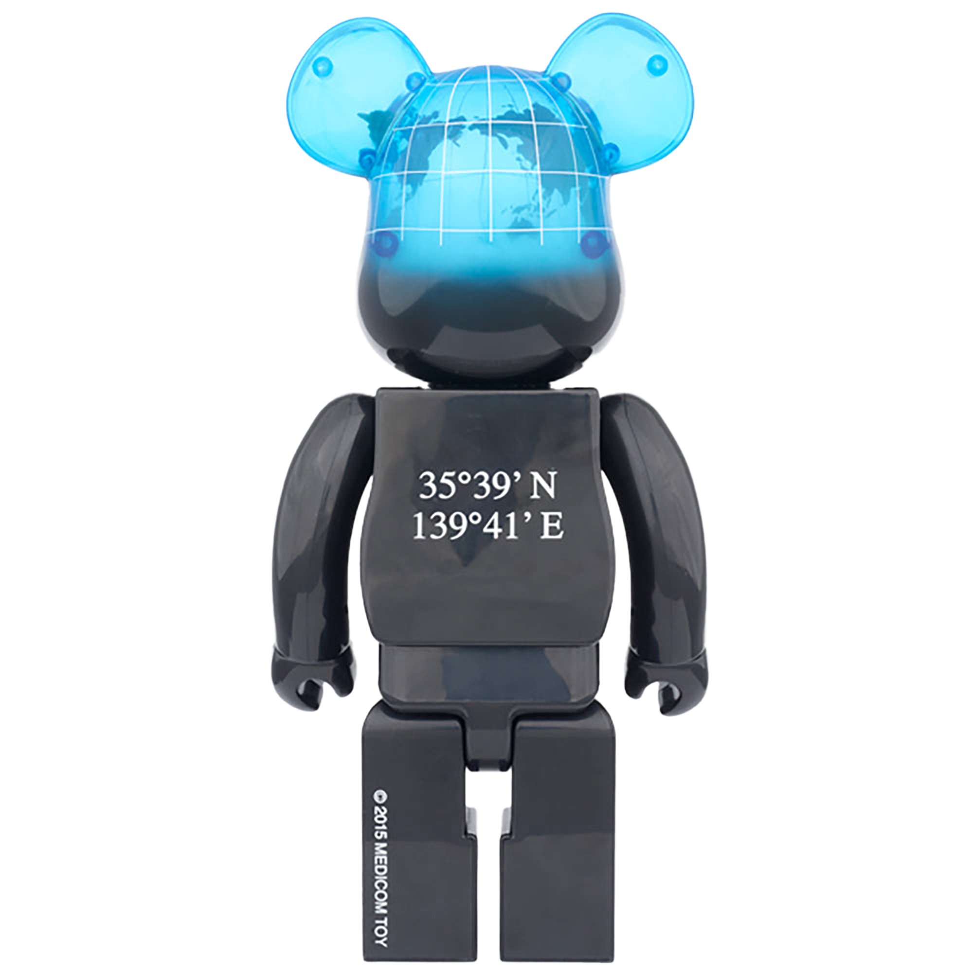 BE@RBRICK EARTH 400％（COSMIC BLACK/OCEAN BLUE）