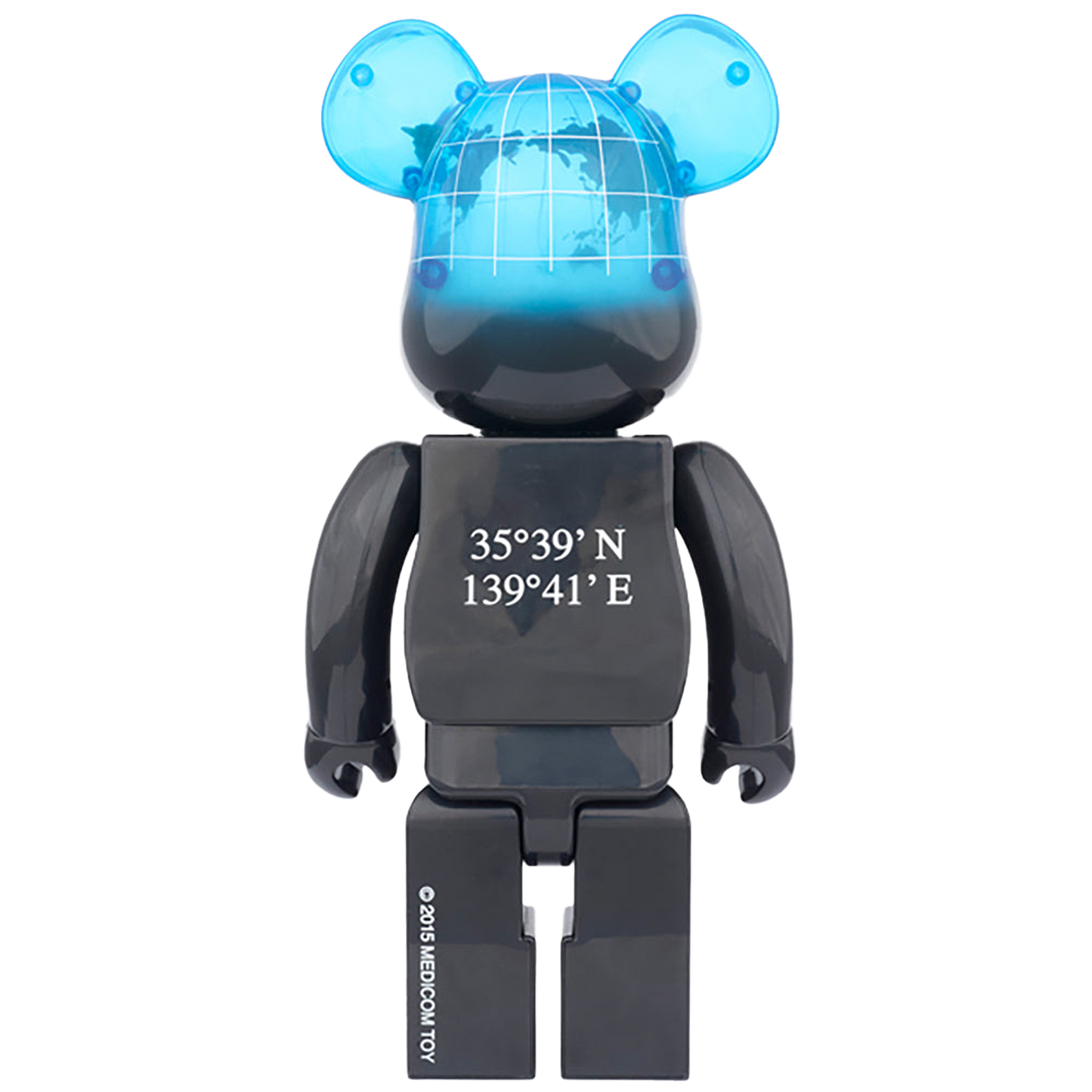 BE@RBRICK EARTH 400％（COSMIC BLACK/OCEAN BLUE）
