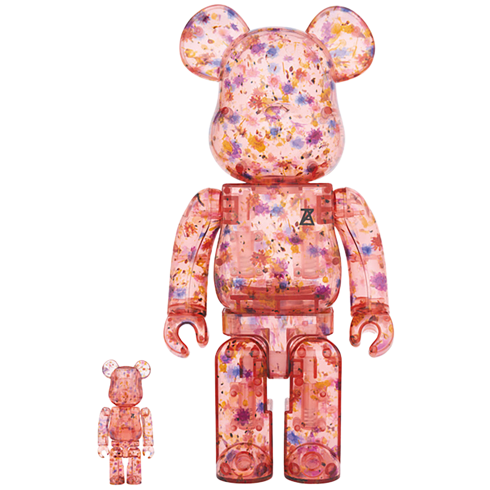 BE@RBRICK ANREALAGE（CLEAR RED Ver.） 100％ & 400％