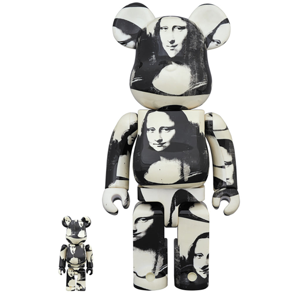 BE@RBRICK ANDY WARHOL "Double Mona Lisa" 100％ & 400％_0