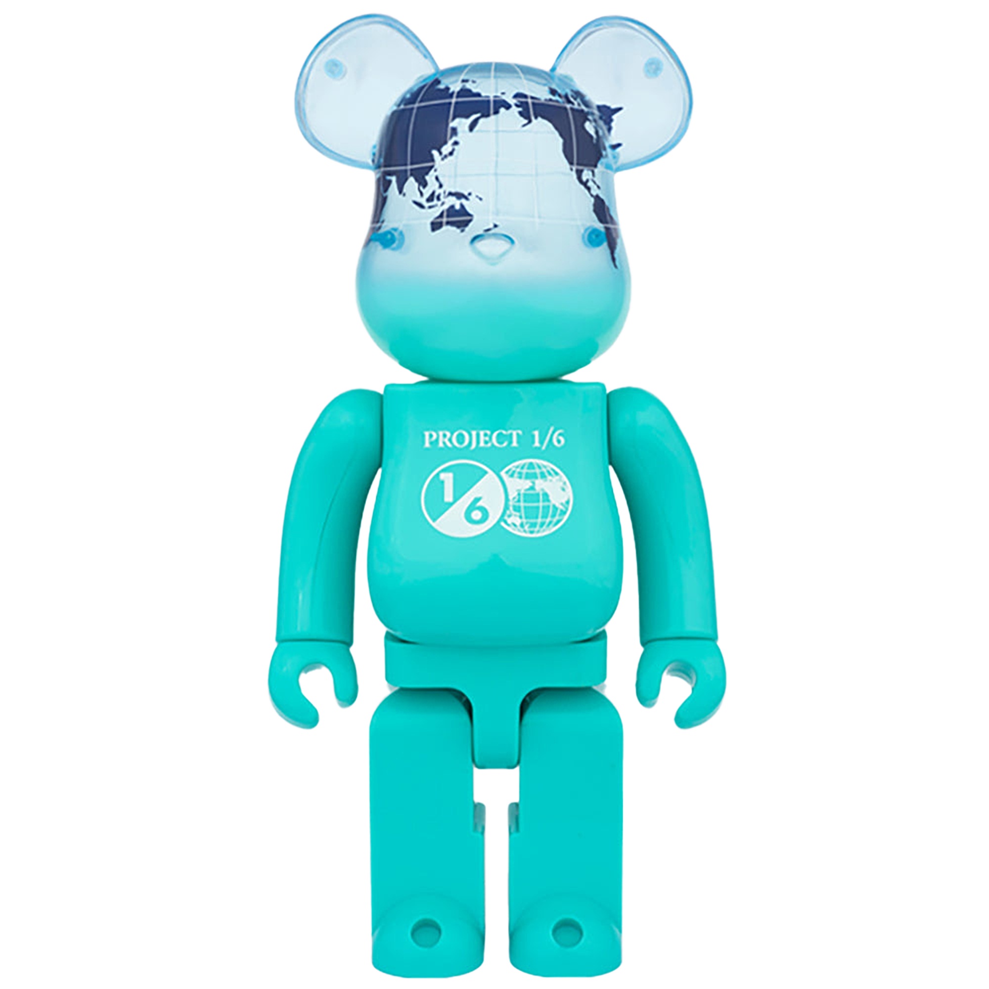 BE@RBRICK EARTH 400％（COSMIC BLACK/OCEAN BLUE）