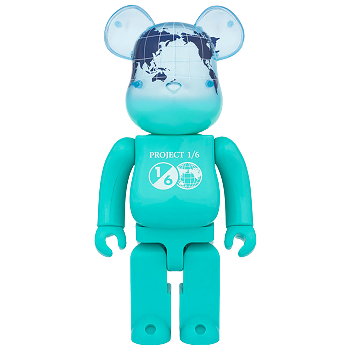 BE@RBRICK EARTH 400％（COSMIC BLACK/OCEAN BLUE）