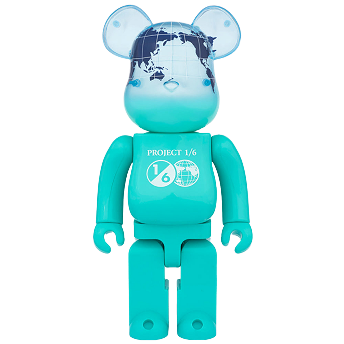 BE@RBRICK EARTH 400％（COSMIC BLACK/OCEAN BLUE）