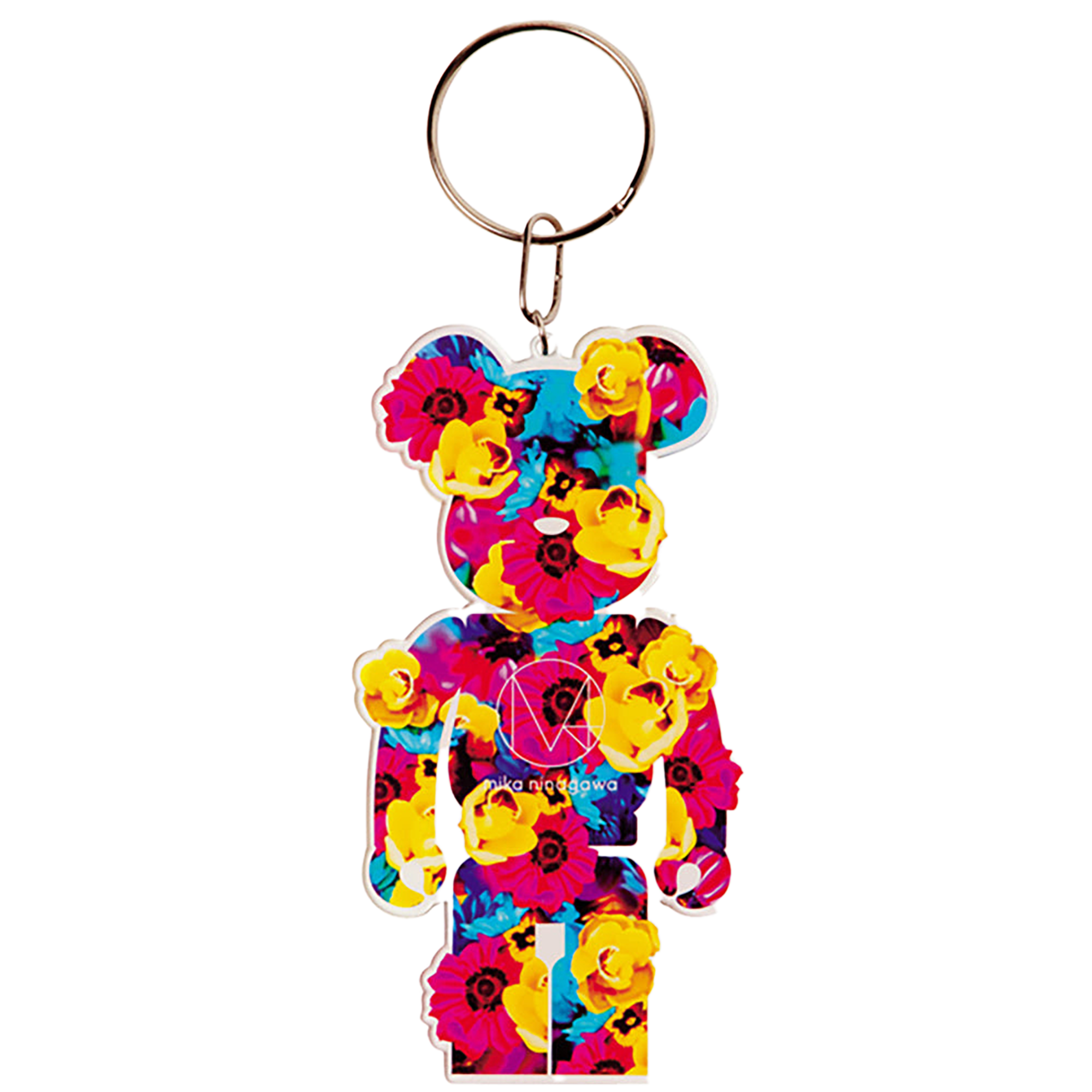 MLE M / mika ninagawa シリーズ『Anemone』 BE@RBRICK アクリルキーホルダー