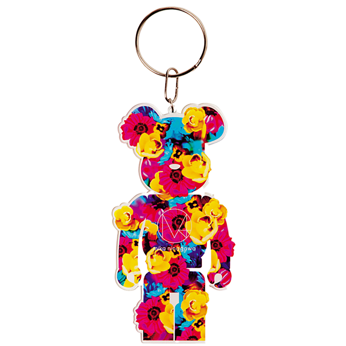 MLE M / mika ninagawa シリーズ『Anemone』 BE@RBRICK アクリルキーホルダー