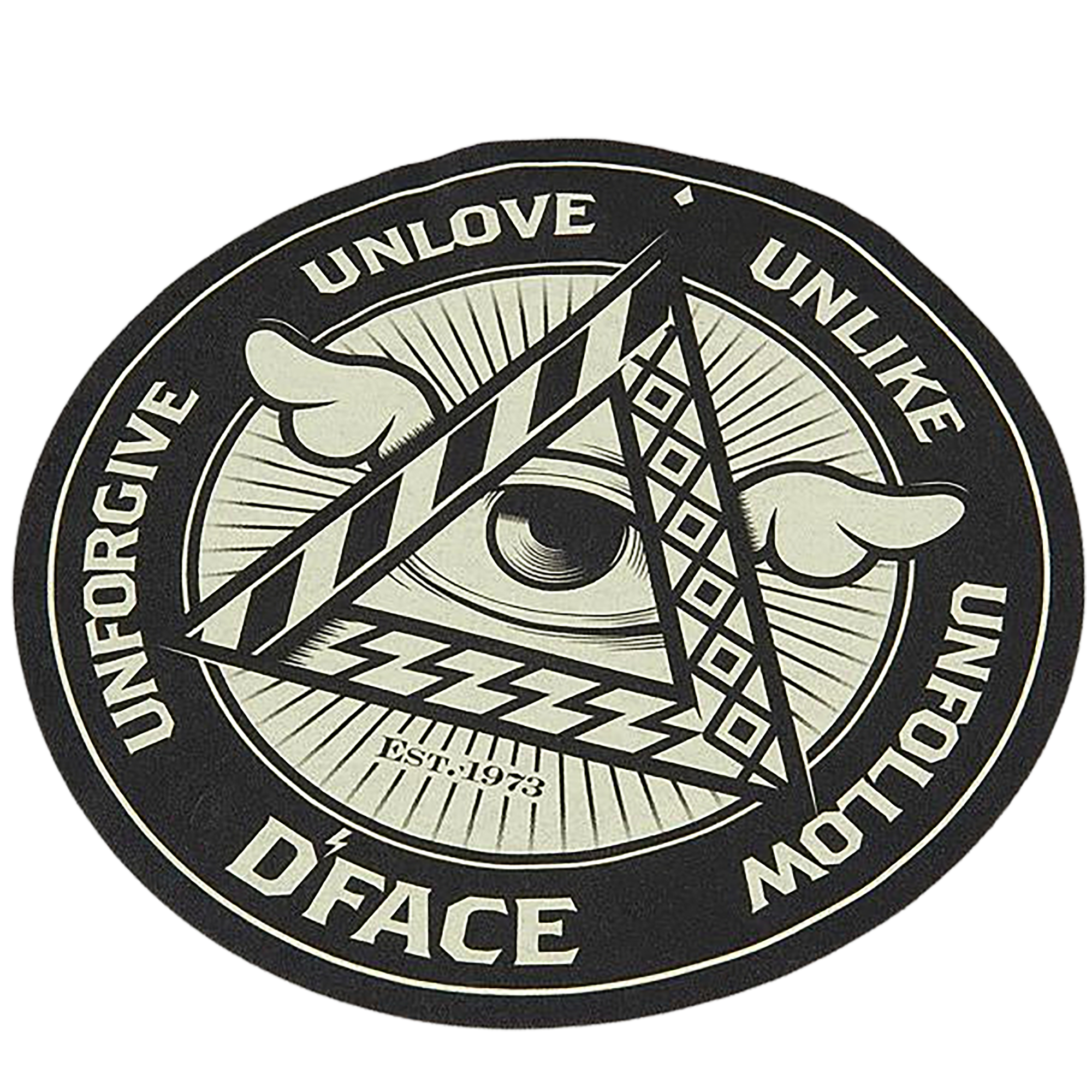 D*FACE RAGLAN 3/4 TEE EMBLEM