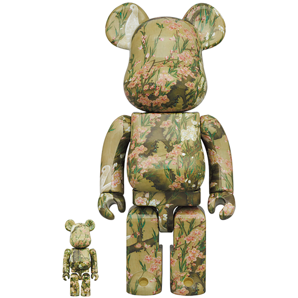 BE@RBRICK 伊藤若冲「桃花小禽図」100％ & 400％ | MEDICOM TOY