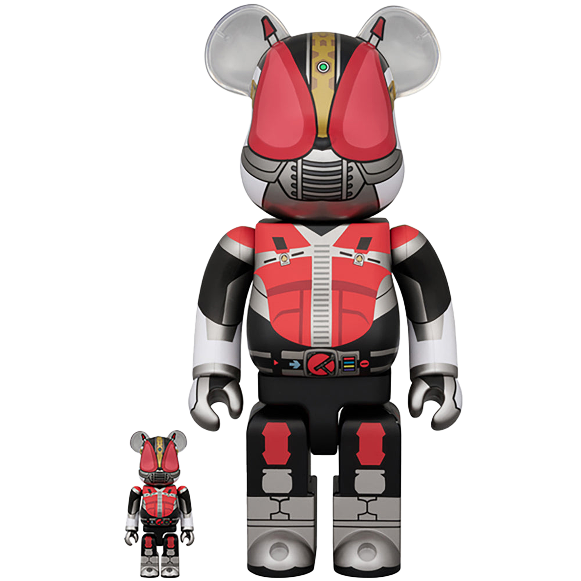 BE@RBRICK 仮面ライダー電王 ソードフォーム 100％ & 400％