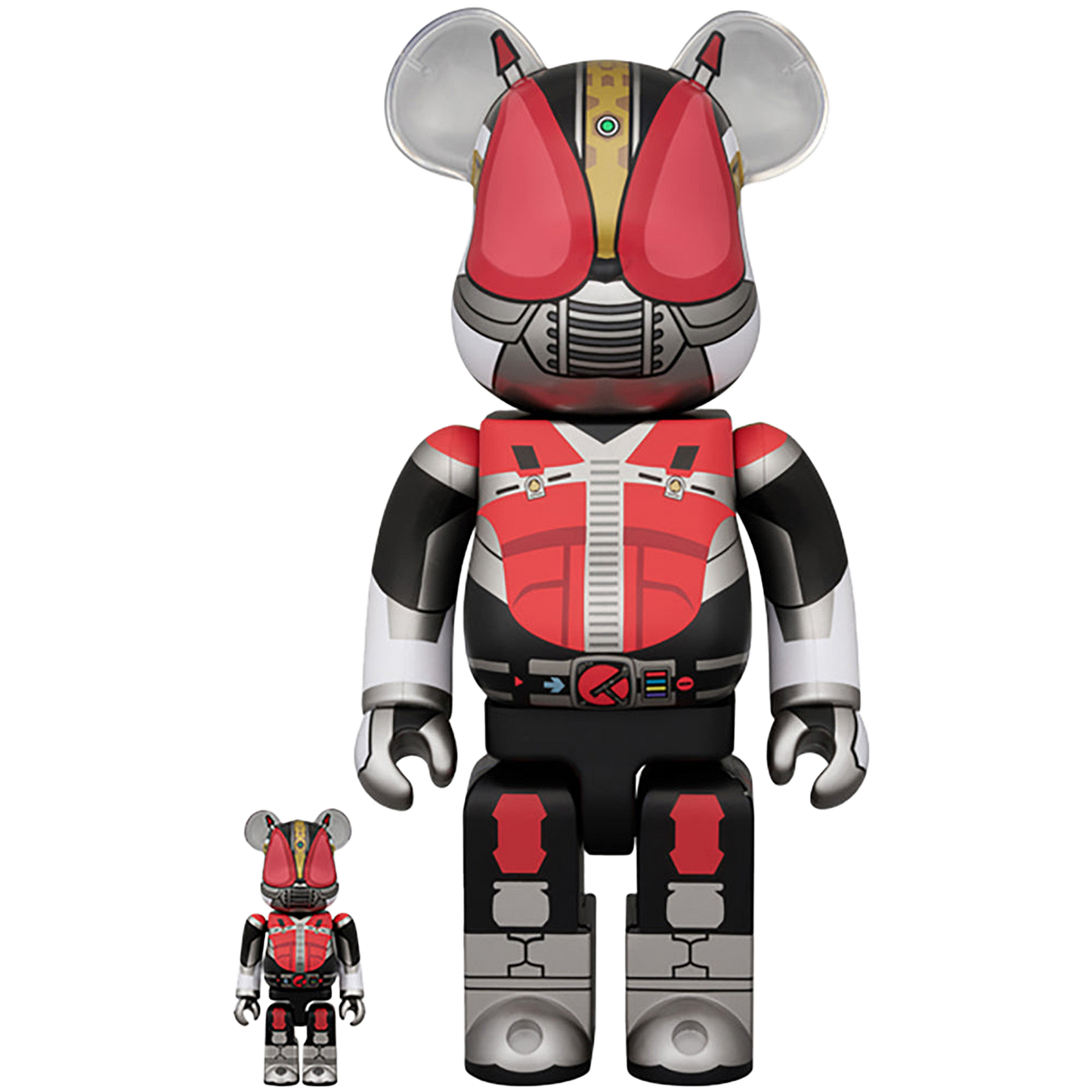 BE@RBRICK 仮面ライダー電王 ソードフォーム 100％ & 400％