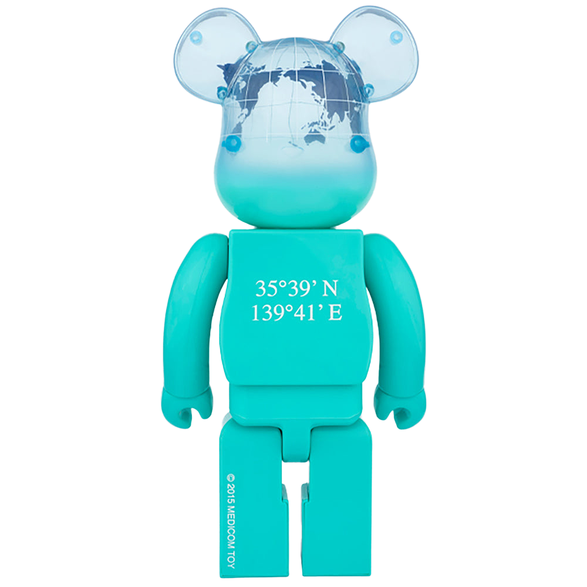 BE@RBRICK EARTH 400％（COSMIC BLACK/OCEAN BLUE）