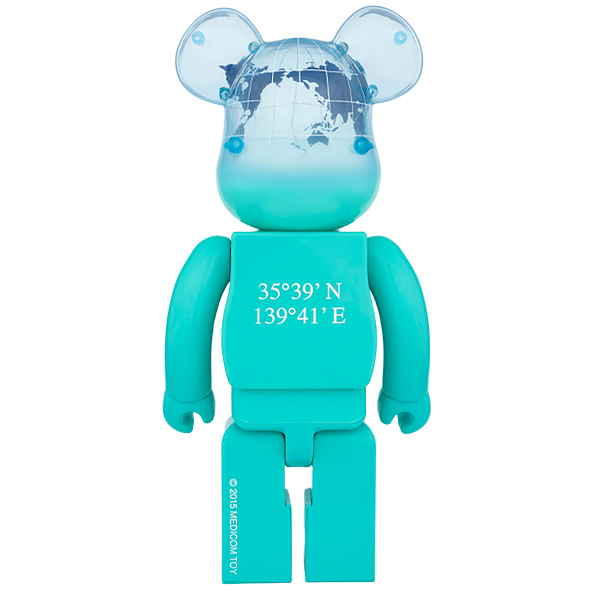 BE@RBRICK EARTH 400％（COSMIC BLACK/OCEAN BLUE）
