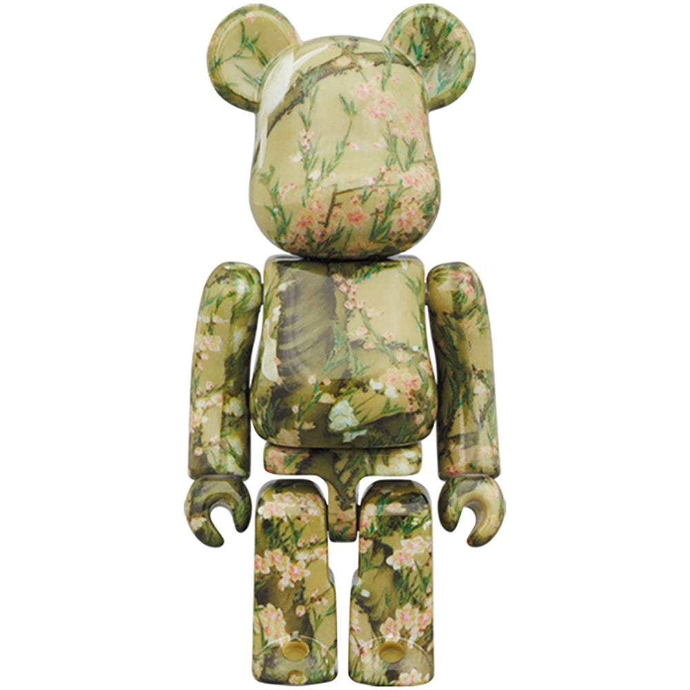 BE@RBRICK 伊藤若冲「桃花小禽図」100％ & 400％_1
