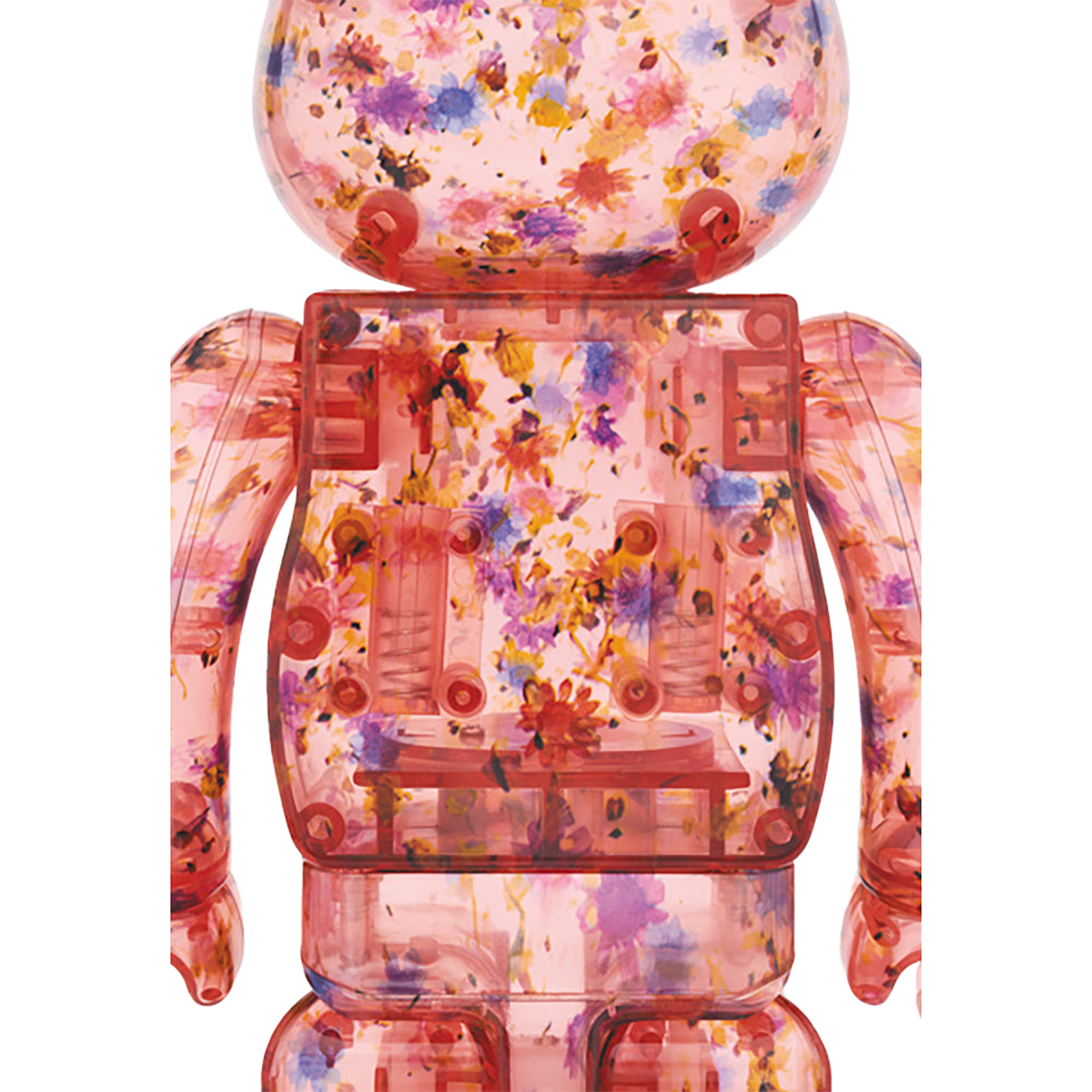 BE@RBRICK ANREALAGE（CLEAR RED Ver.） 100％ & 400％