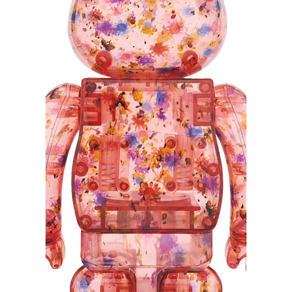 BE@RBRICK ANREALAGE（CLEAR RED Ver.） 100％ & 400％