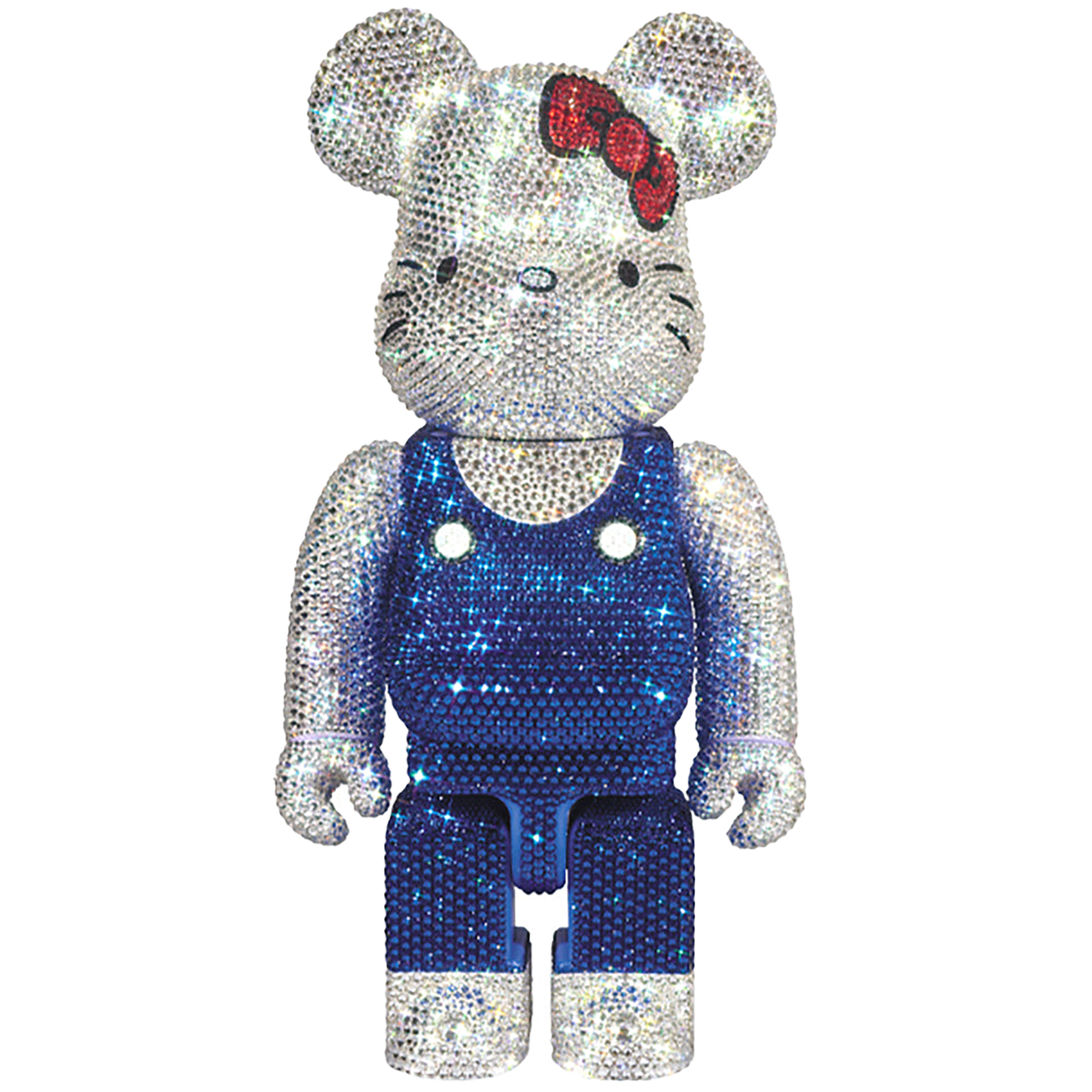 CRYSTAL DECORATE HELLO KITTY BE@RBRICK 400％