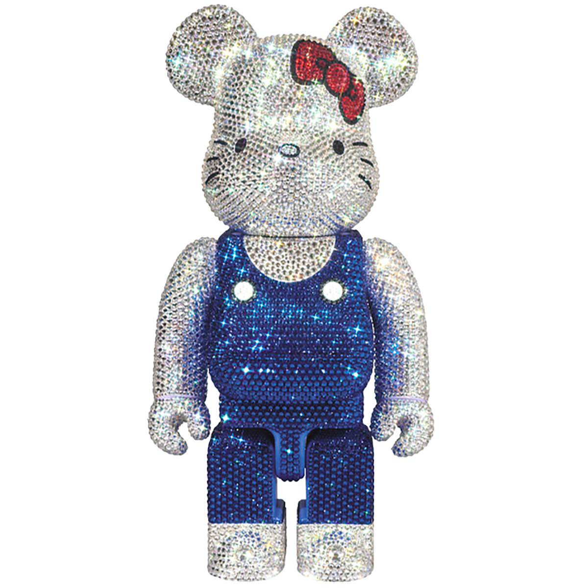 CRYSTAL DECORATE HELLO KITTY BE@RBRICK 400％