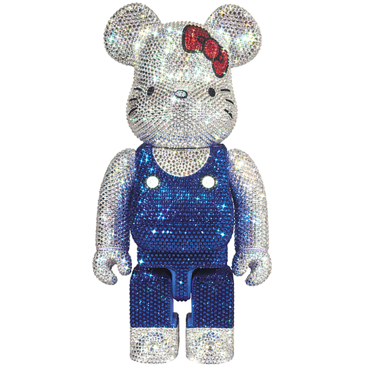 CRYSTAL DECORATE HELLO KITTY BE@RBRICK 400％