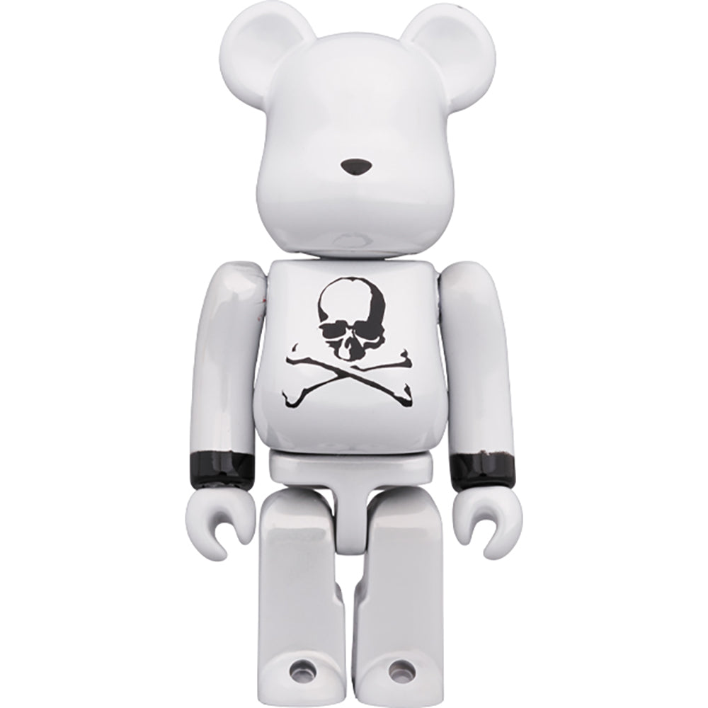 BE@RBRICK mastermind JAPAN WHITE CHROME Ver. 100％ & 400％_1