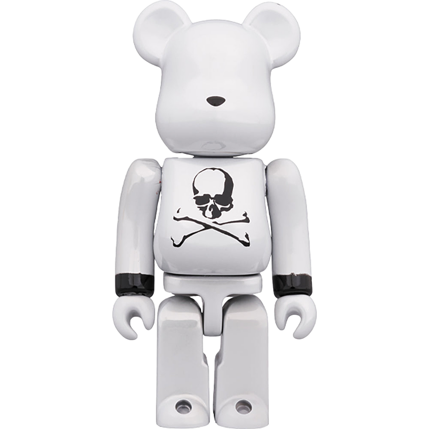 BE@RBRICK mastermind JAPAN WHITE CHROME Ver. 100％ & 400％