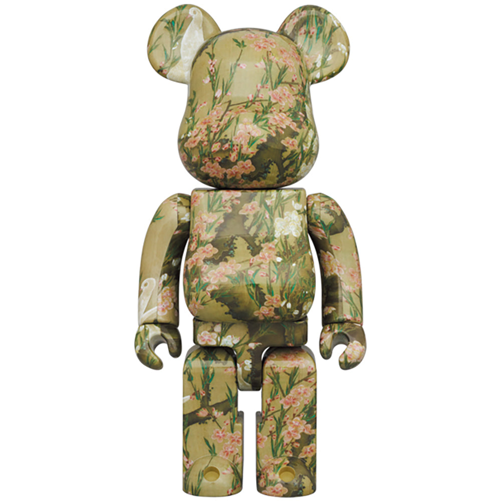 BE@RBRICK 伊藤若冲「桃花小禽図」100％ & 400％_2