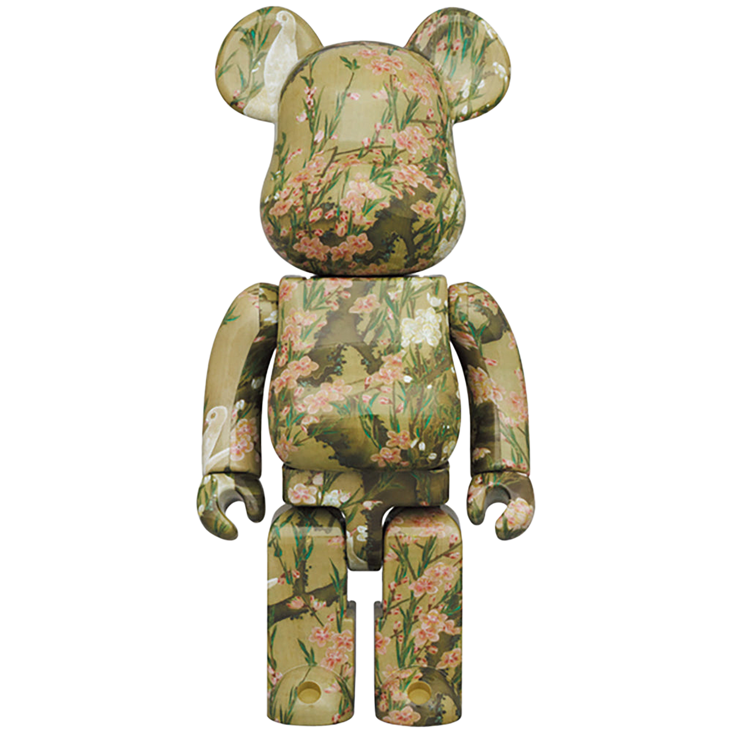 BE@RBRICK 伊藤若冲「桃花小禽図」100％ & 400％