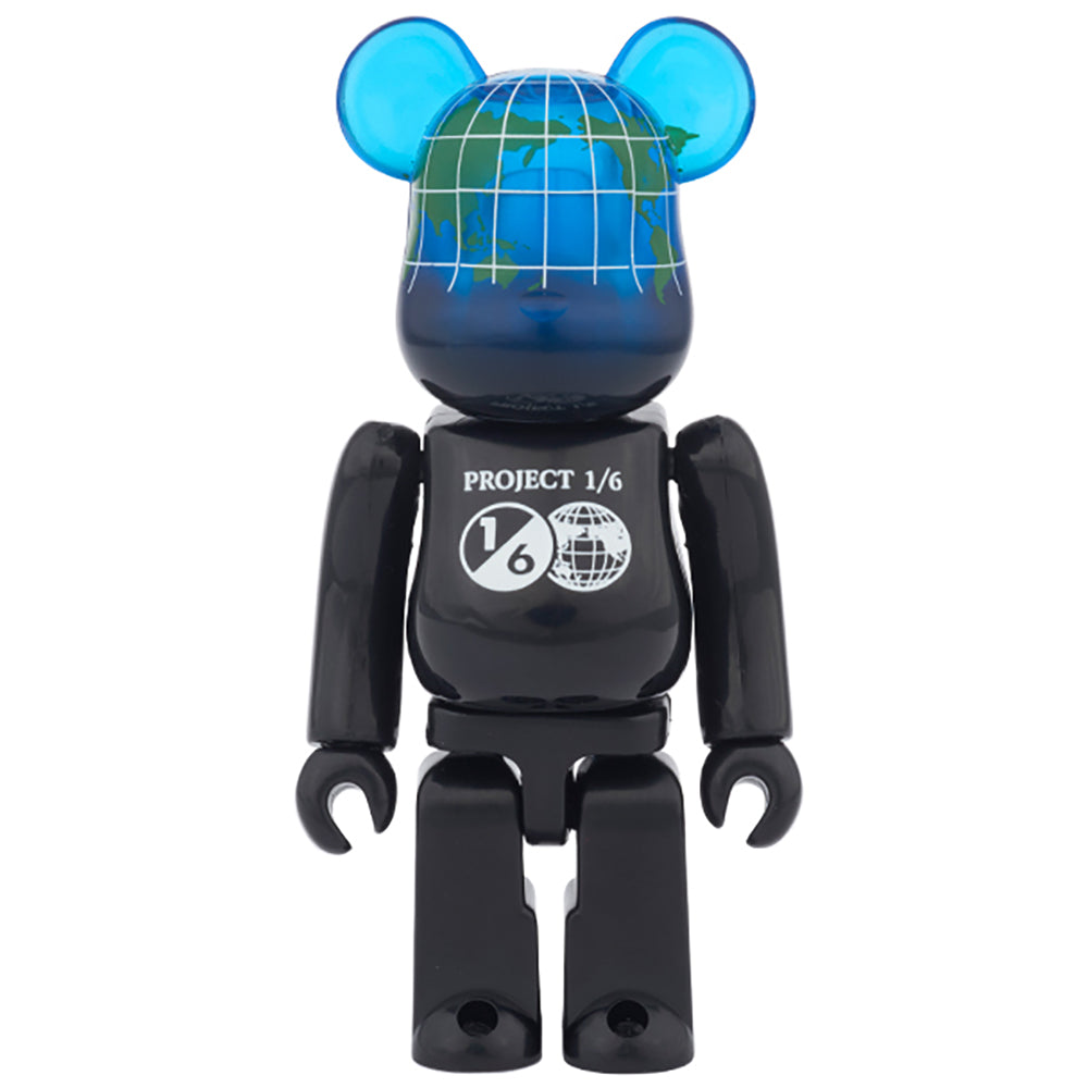 BE@RBRICK EARTH 100％（COSMIC BLACK/OCEAN BLUE）_1