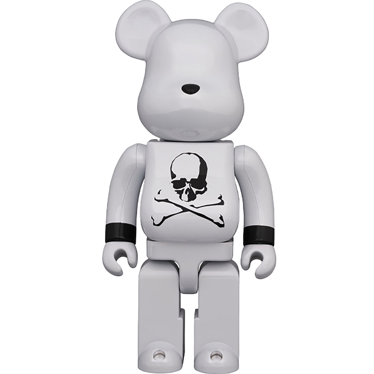 BE@RBRICK mastermind JAPAN WHITE CHROME Ver. 100％ & 400％