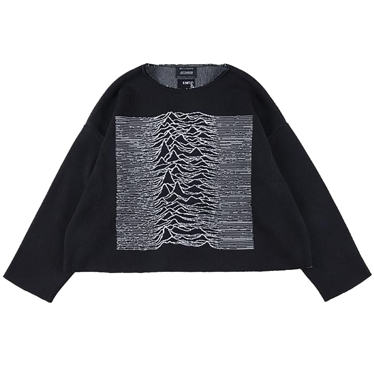 KNIT GANG COUNCIL "JOY DIVISION" CREW NECK SWEATER "UNKNOWN PLEASURES"《Planned to be shipped in late September 2020》