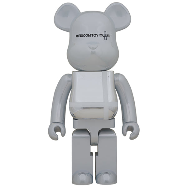 MEDICOM TOY BE@RBRICK ベアブリック WHITE 1000% BE@RBRICK MEDICOM TOY PLUS WHITE CHROME Ver. 1000％ | MEDICOM TOY